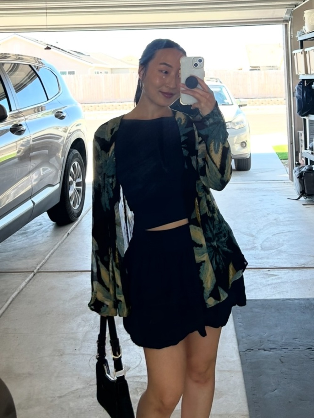 100% Silk Floral Top